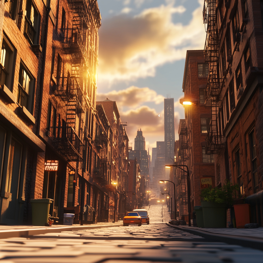 sref 889 | a city