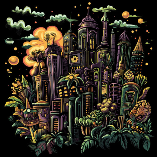 sref 899 | a city