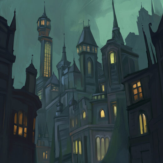 sref 902 | a city
