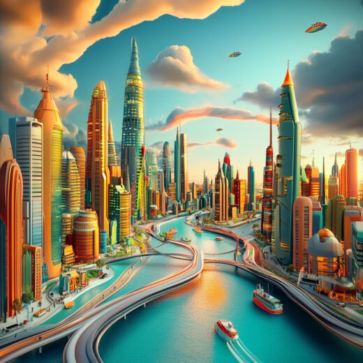 sref 903 | a city