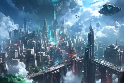 sref 904 | a city