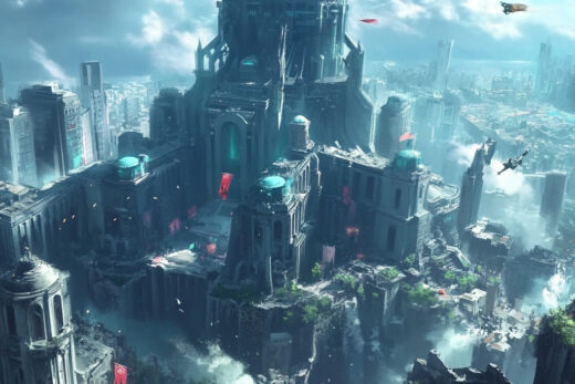 sref 904 | a city