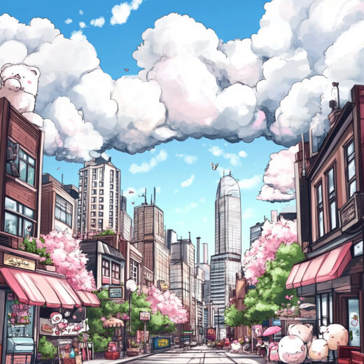 sref 914 | a city