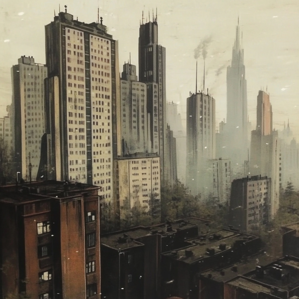 sref 91 | a city