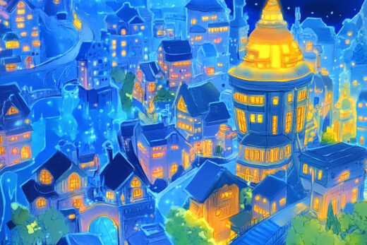 sref 921 | a city