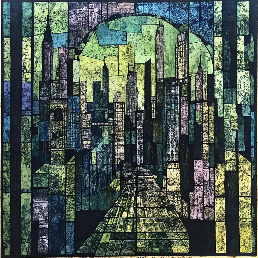sref 923 | a city