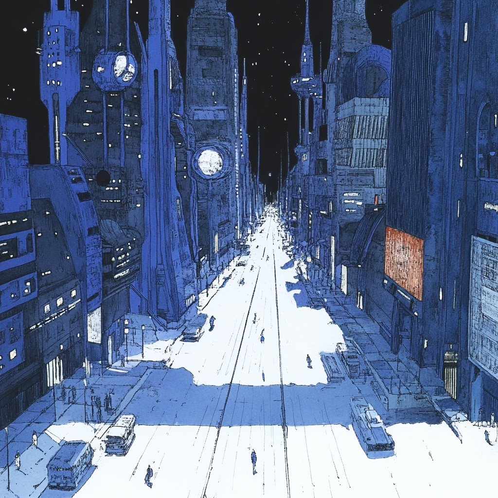sref 925 | a city