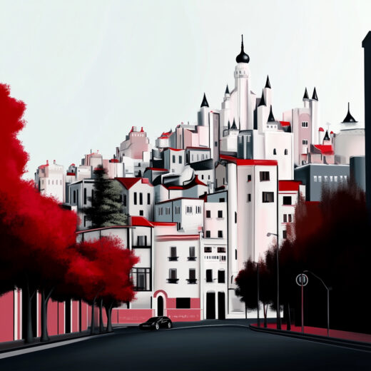 sref 928 | a city