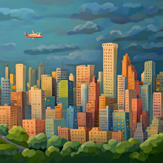 sref 940 | a city