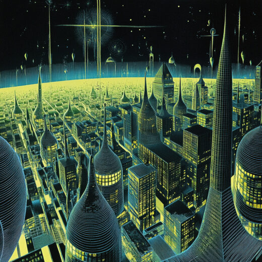 sref 946 | a city