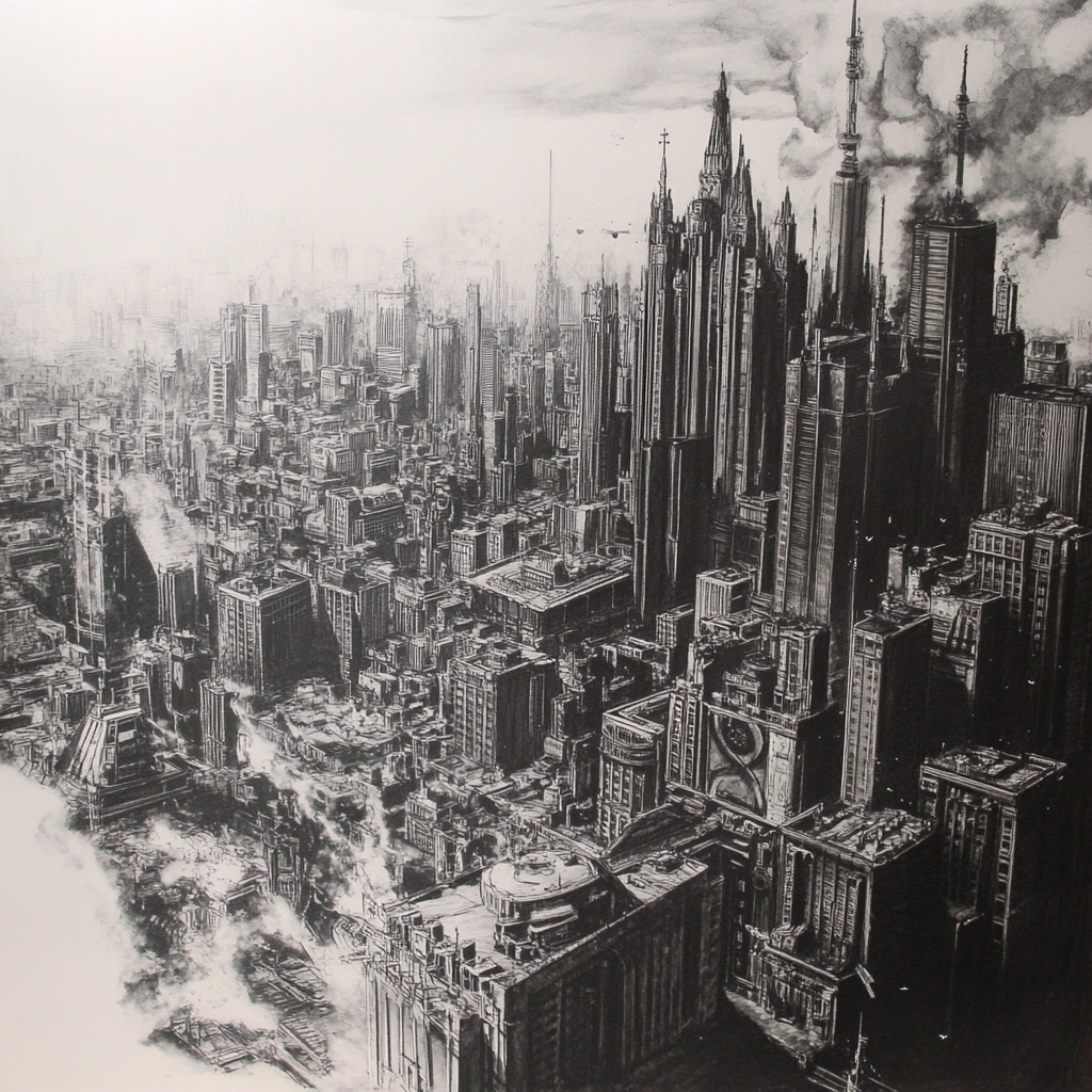 sref 948 | a city