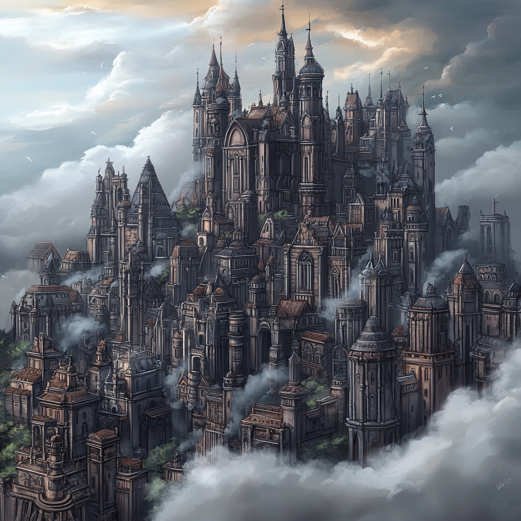 sref 955 | a city
