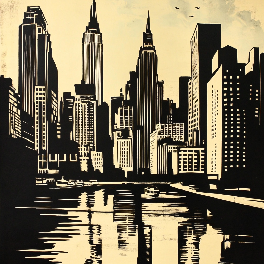 sref 95 | a city