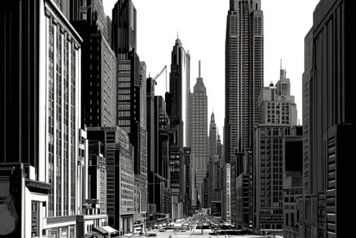 sref 961 | a city