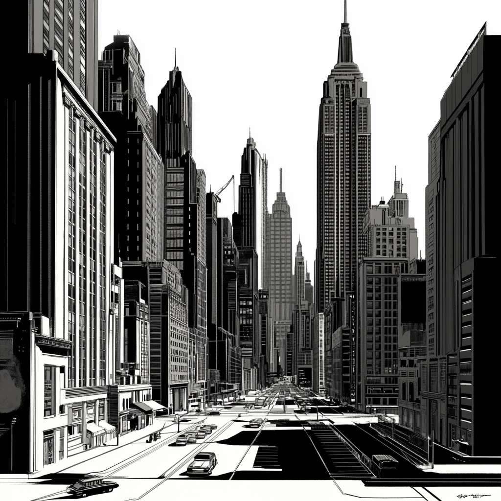 sref 961 | a city