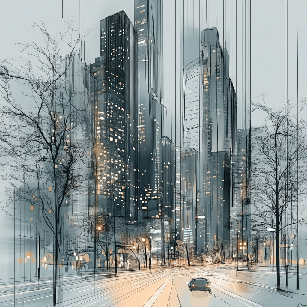 sref 966 | a city