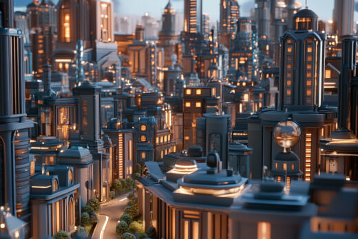 sref 981 | a city