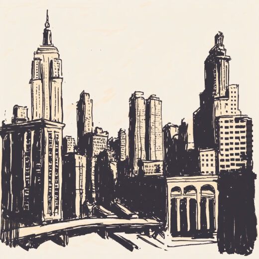 sref 982 | a city