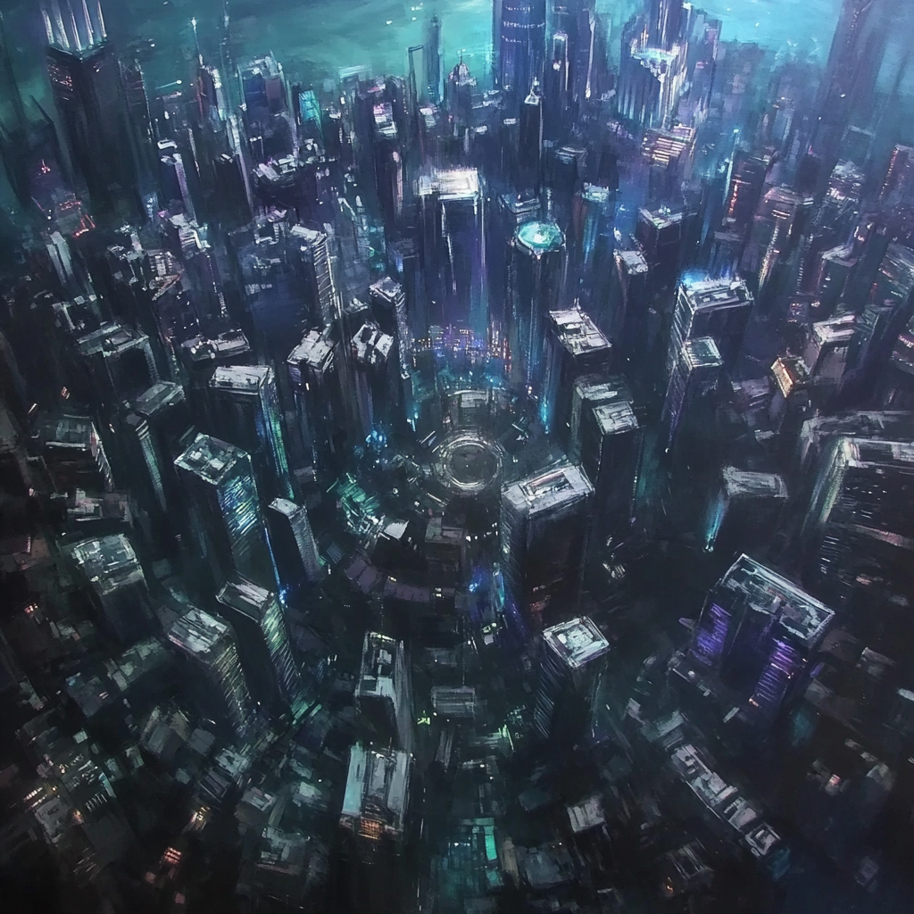 sref 984 | a city