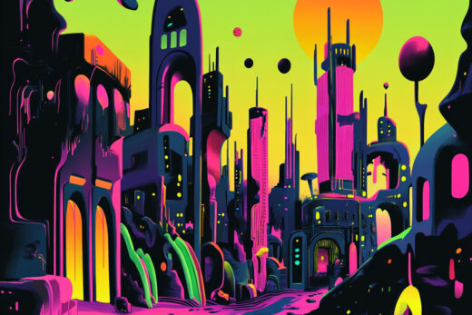 sref 987 | a city