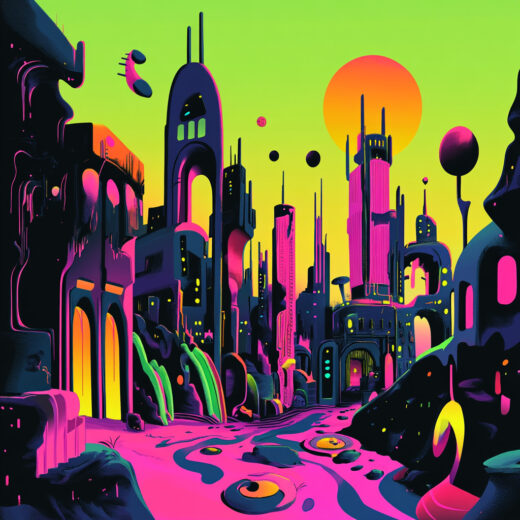 sref 987 | a city