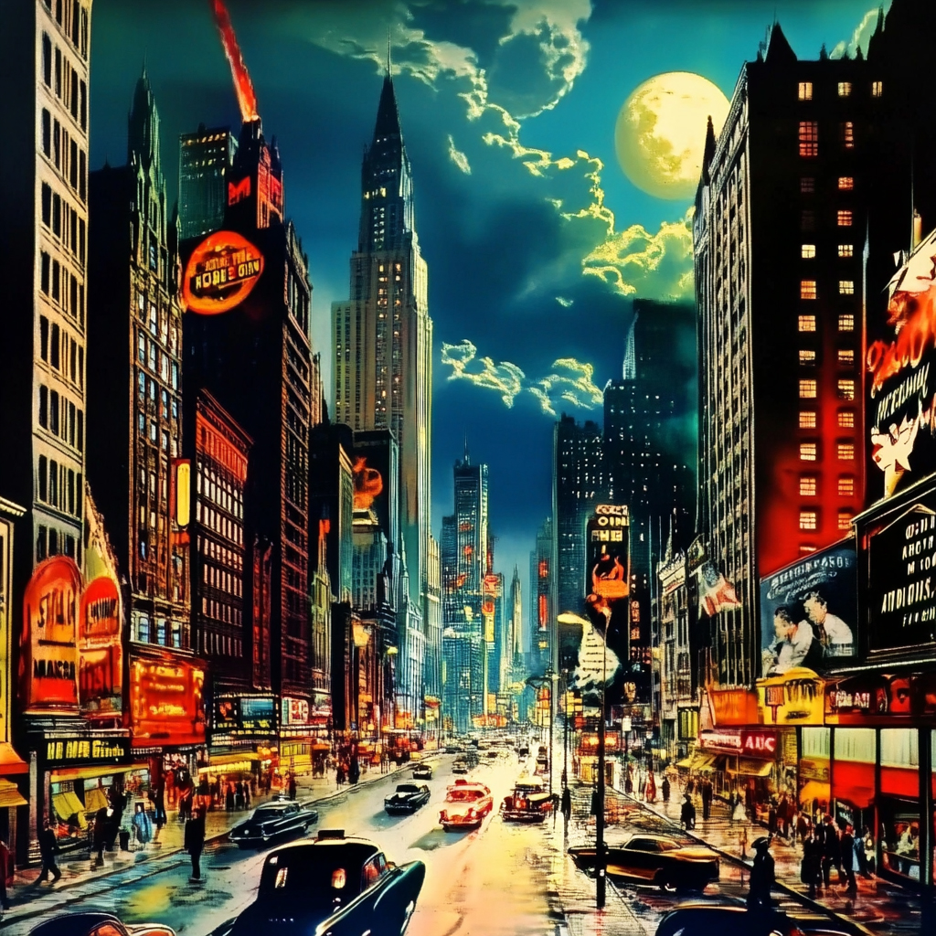 sref 989 | a city