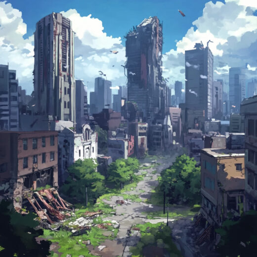 sref 995 | a city