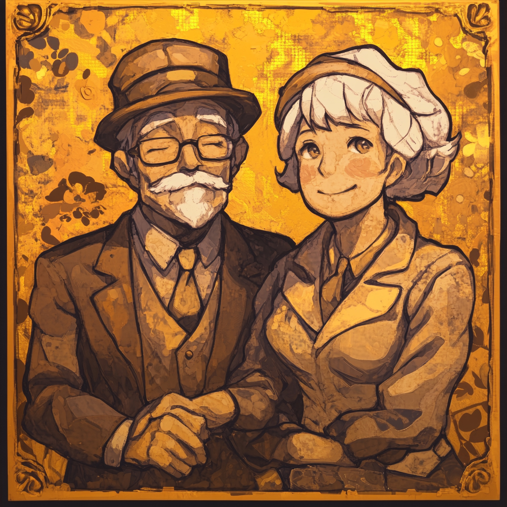 sref 458 | a married couple