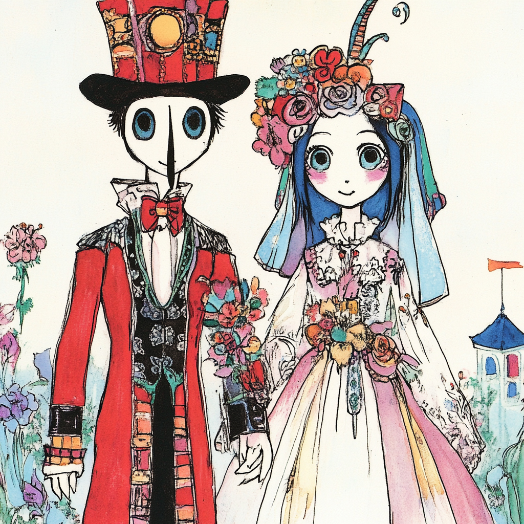 sref 483 | a married couple