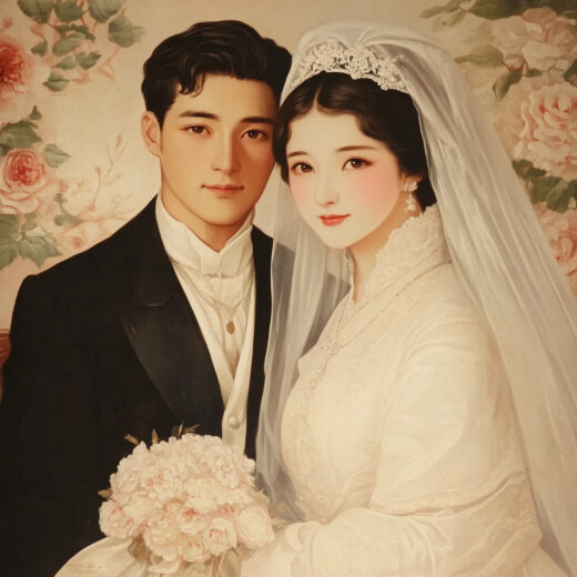sref 587 | a married couple