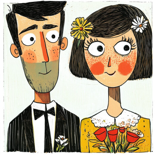 sref 634 | a married couple