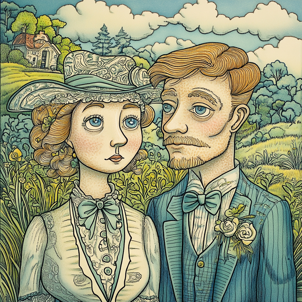 sref 640 | a married couple