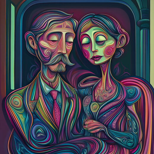 sref 671 | a married couple