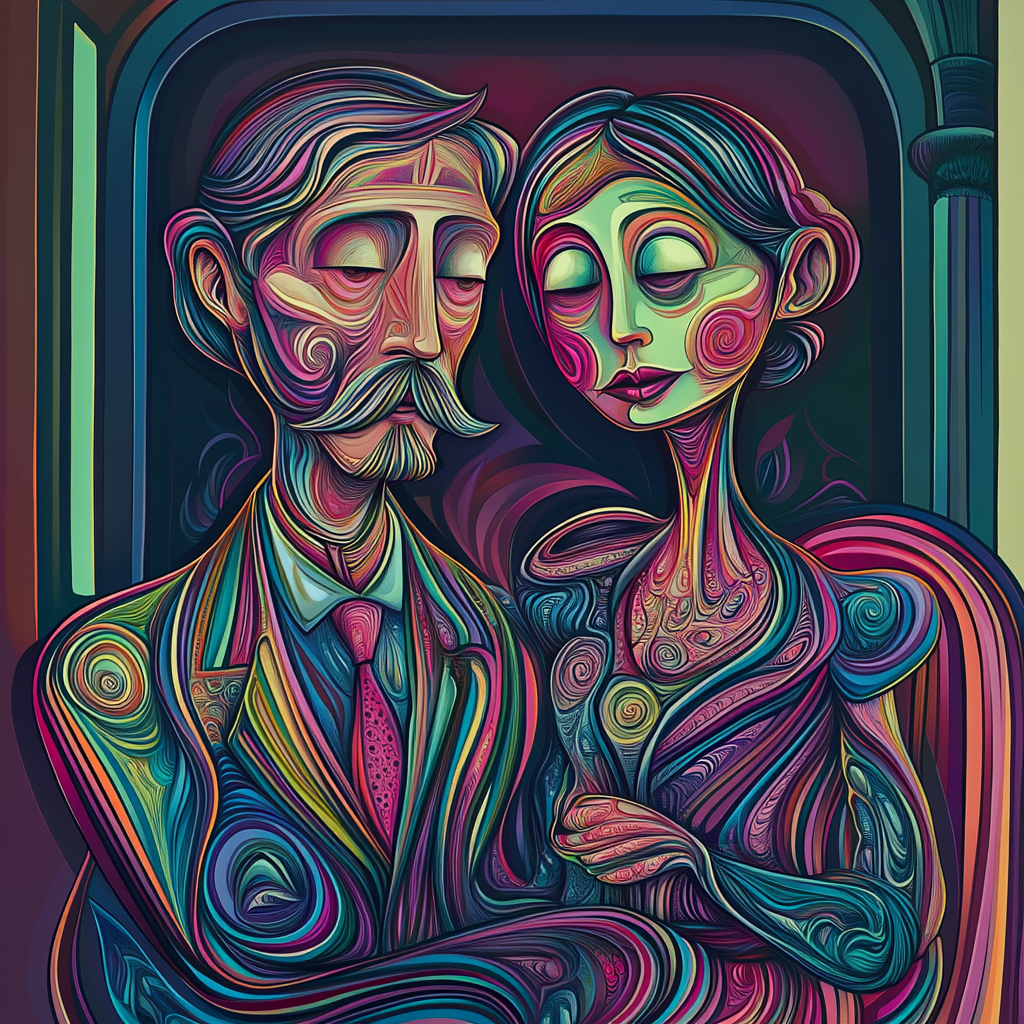 sref 671 | a married couple