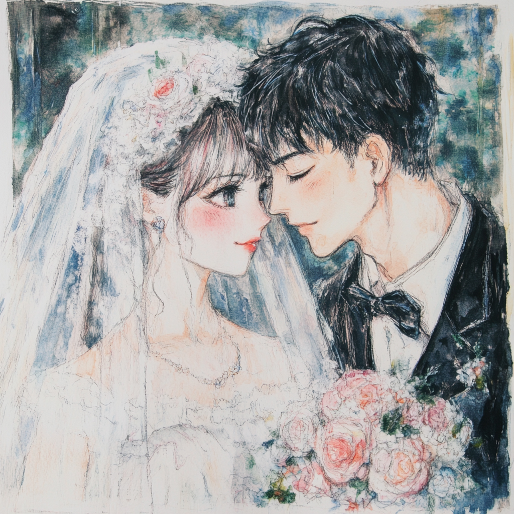 sref 672 | a married couple