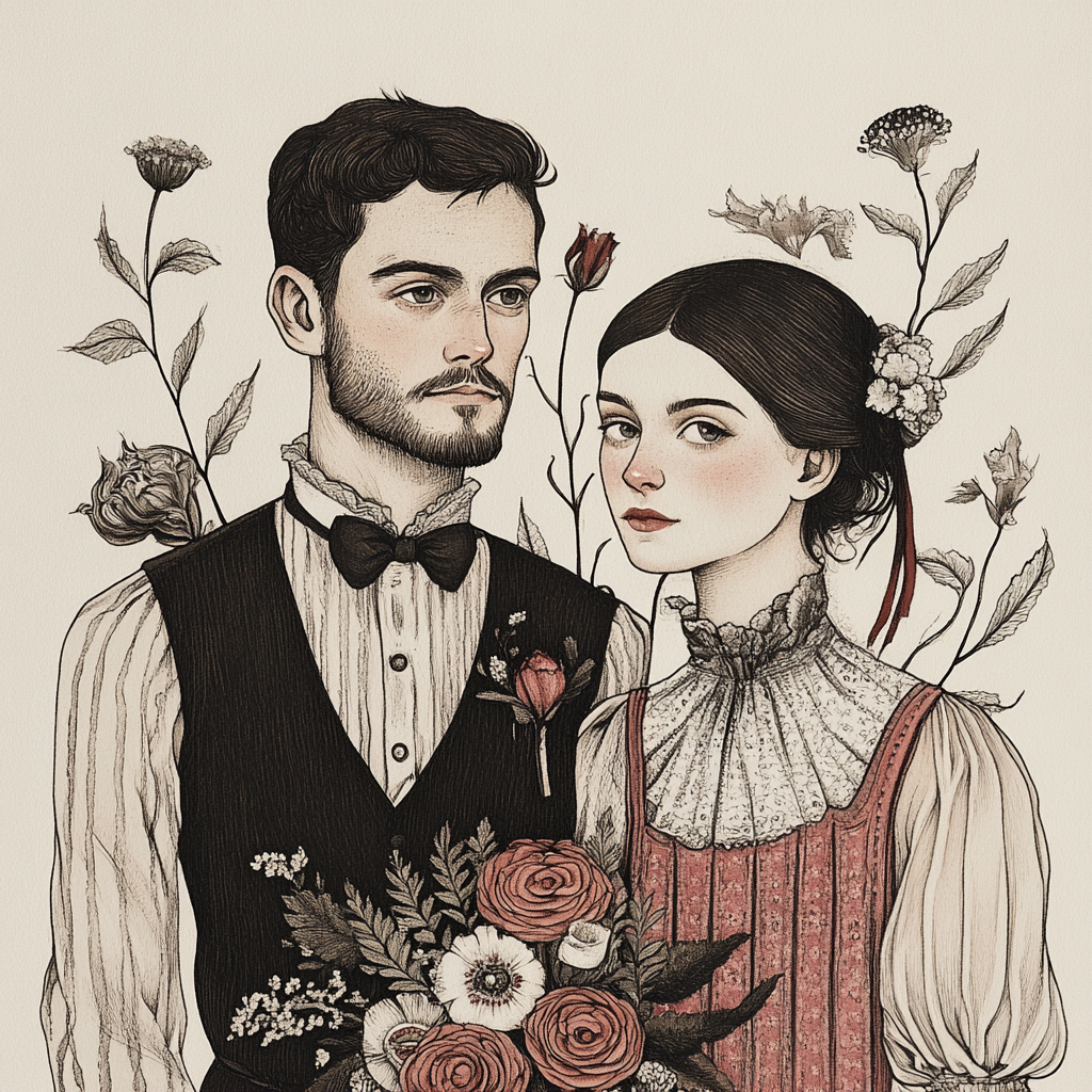 sref 676 | a married couple