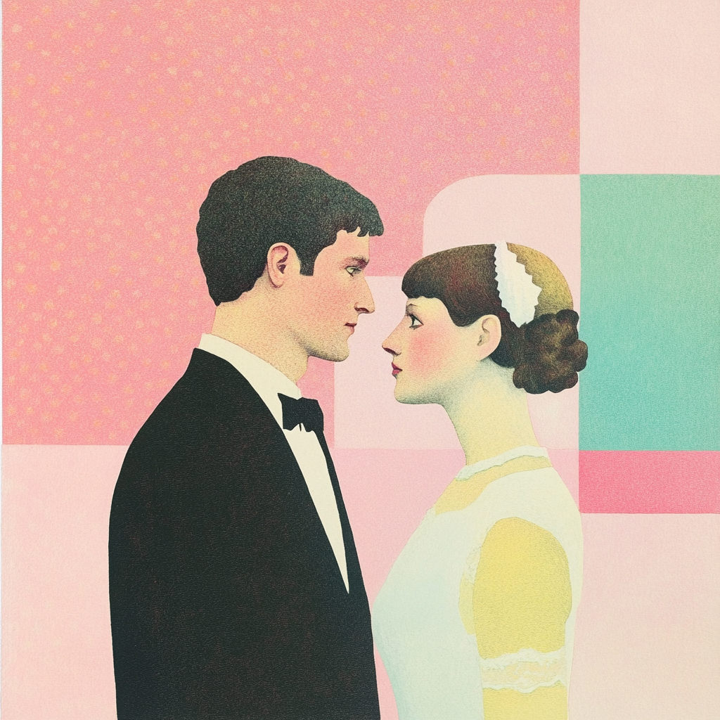 sref 688 | a married couple