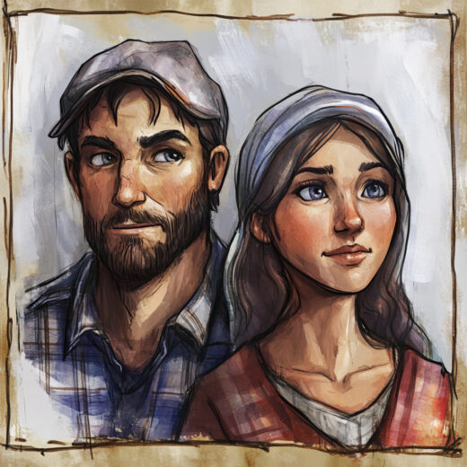 sref 717 | a married couple