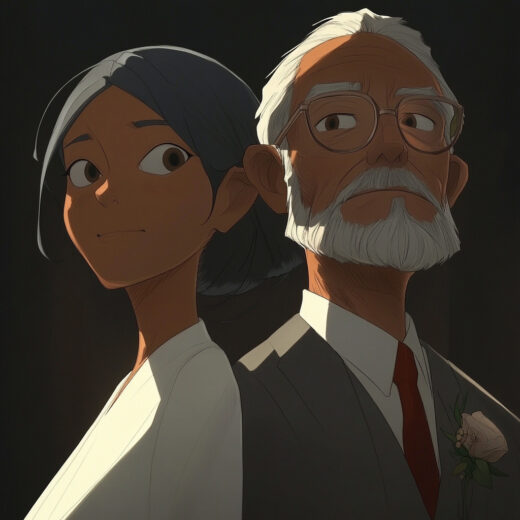 sref 718 | a married couple
