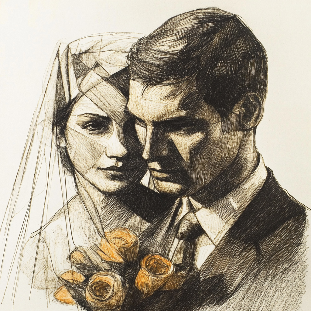 sref 734 | a married couple
