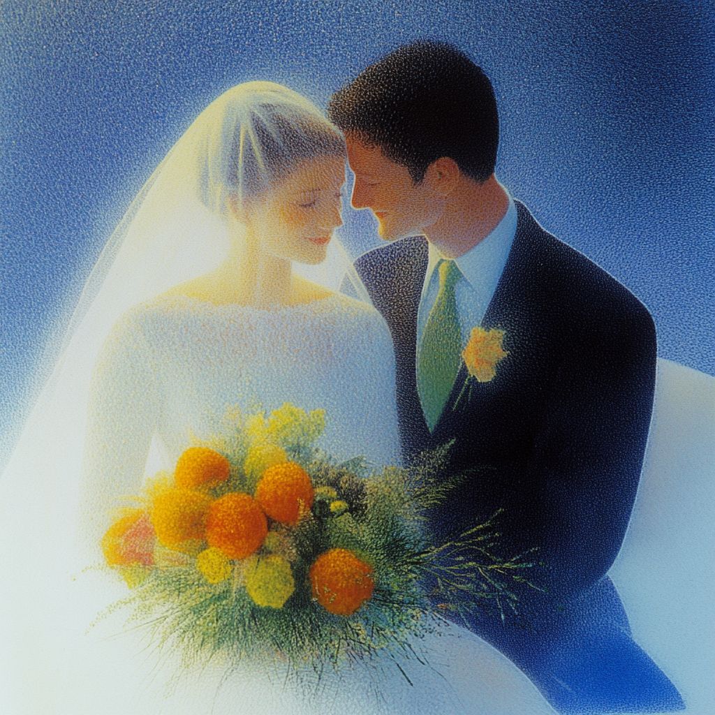 sref 735 | a married couple