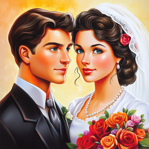 sref 784 | a married couple