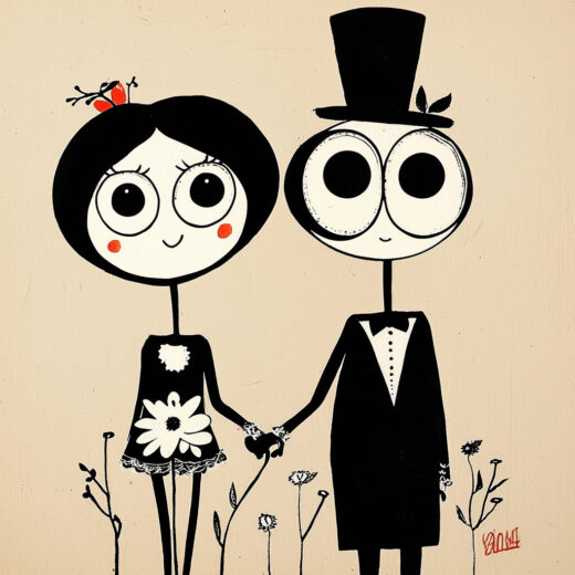 sref 825 | a married couple