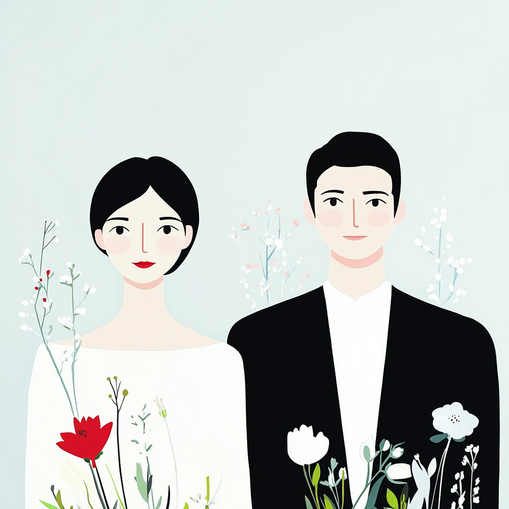 sref 958 | a married couple