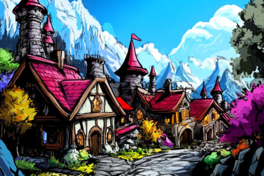 sref 101 | a town