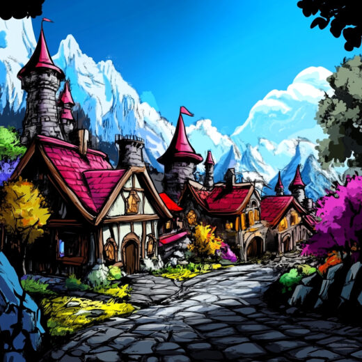 sref 101 | a town