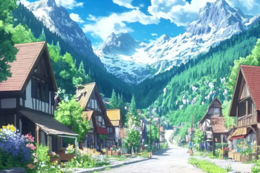 sref 106 | a town