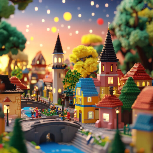 sref 10 | a town