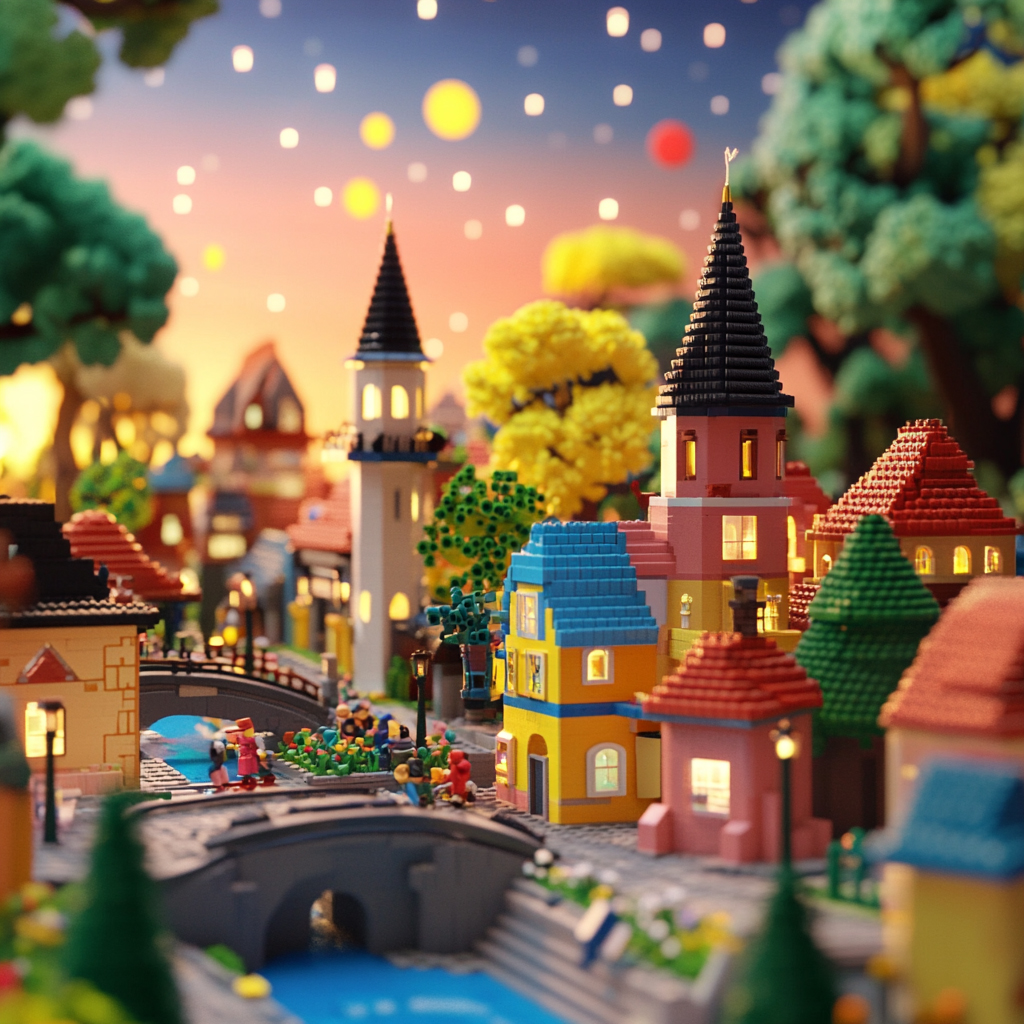 sref 10 | a town