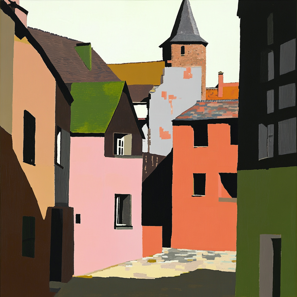 sref 111 | a town